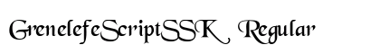 GrenelefeScriptSSK Regular preview