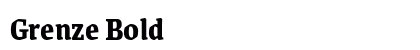 Grenze Bold Preview