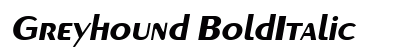 Greyhound BoldItalic Preview
