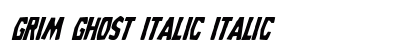 Grim Ghost Italic Italic preview