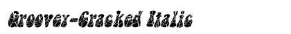 Groovey-Cracked Italic preview