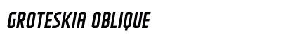 GROTESKIA OBLIQUE preview