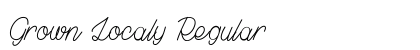 Grown Localy Regular preview