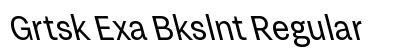 Grtsk Exa Bkslnt Regular preview