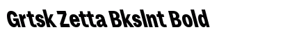 Grtsk Zetta Bkslnt Bold preview