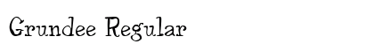 Grundee Regular preview