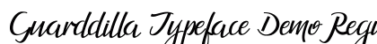 Guarddilla Typeface Demo Regular preview