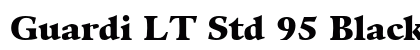 Guardi LT Std 95 Black preview