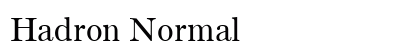 Hadron Normal Preview