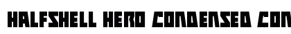 Halfshell Hero Condensed Condensed preview