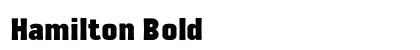 Hamilton Bold preview