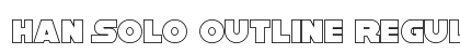 Han Solo Outline Regular preview