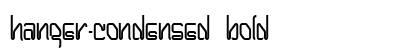 Hanger-Condensed Bold preview
