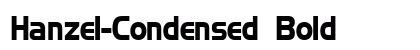 Hanzel-Condensed Bold preview