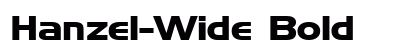 Hanzel-Wide Bold preview