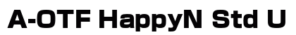 A-OTF HappyN Std U Preview