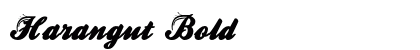 Harangut Bold preview