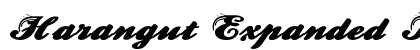 Harangut Expanded Bold Preview