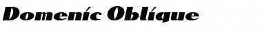 Domenic Oblique Font