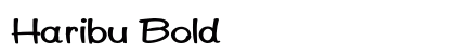 Haribu Bold preview
