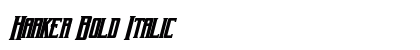 Harker Bold Italic Preview
