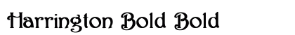 Harrington Bold Bold preview