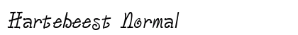 Hartebeest Normal Preview