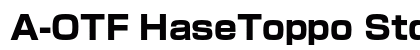 A-OTF HaseToppo Std H Preview