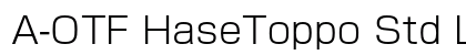 A-OTF HaseToppo Std L Preview