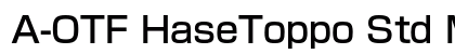 A-OTF HaseToppo Std M Preview