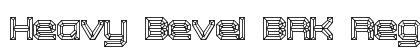 Heavy Bevel BRK Regular preview