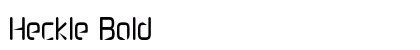 Heckle Bold preview