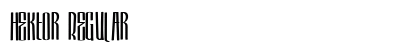 Hektor Regular preview