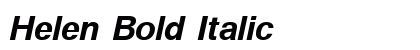 Helen Bold Italic Preview