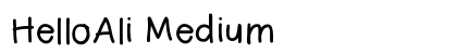 HelloAli Medium preview