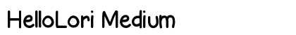 HelloLori Medium preview