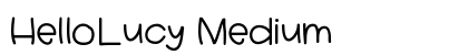 HelloLucy Medium preview