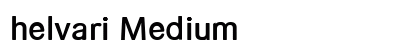helvari Medium preview