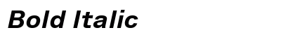 Bold Italic preview