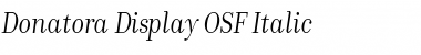 Download Donatora Display OSF Font