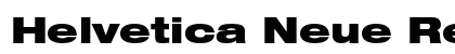 Helvetica Neue Regular Preview
