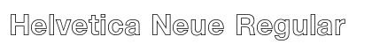 Helvetica Neue Regular Preview