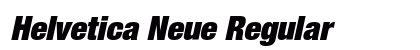 Helvetica Neue Regular Preview