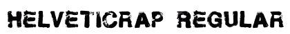 Helveticrap Regular preview