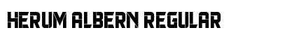 Herum Albern Regular preview