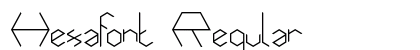 Hexafont Regular Preview
