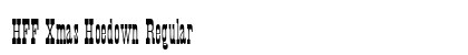 HFF Xmas Hoedown Regular preview