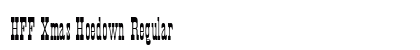 HFF Xmas Hoedown Regular preview