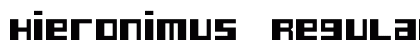 Hieronimus Regular preview