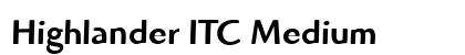 Highlander ITC Medium Preview
